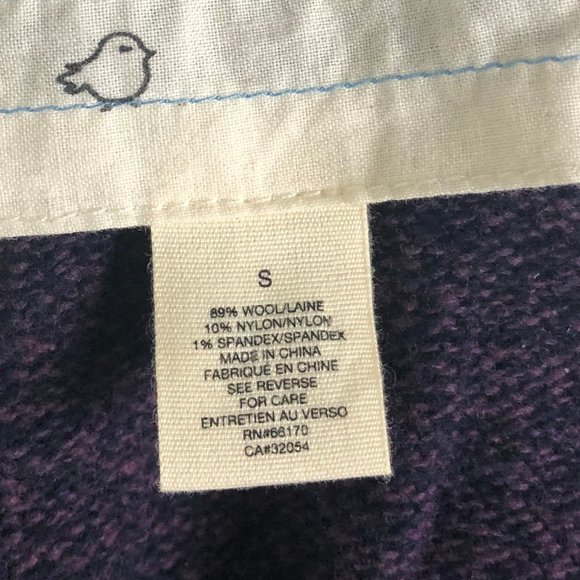 Anthropologie Canary Graceful Point Wool Cardigan - Picture 4 of 4